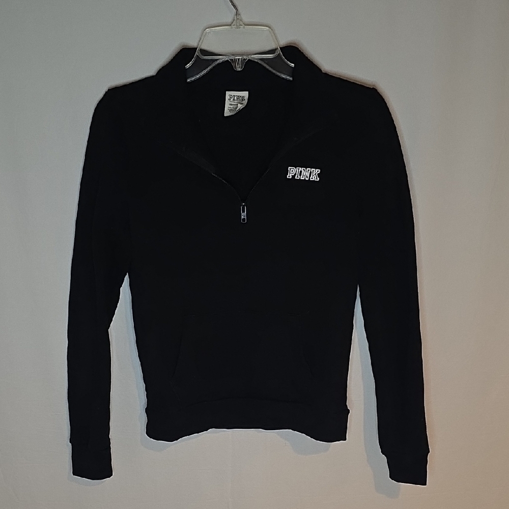 PINK Victoria's Secret Black Cowl Neck Sweater